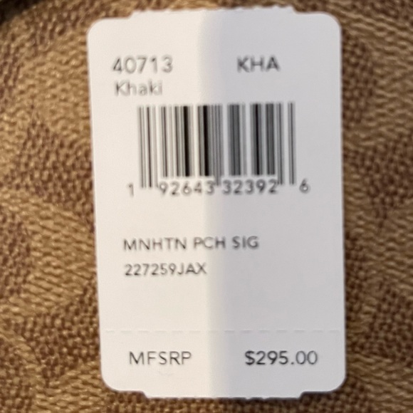 Coach Manahatten signature pouch - Picture 5 of 8